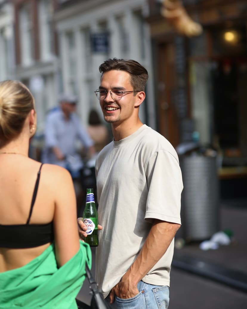 Cocktail shaker shaking cocktail.